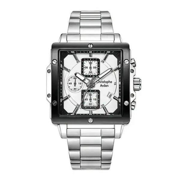 Christophe Arden CA 3004 Silver White Steel MCFTBSL